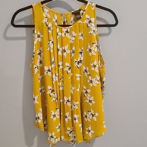 ANN TAYLOR FACTORY sleeveless blouse
